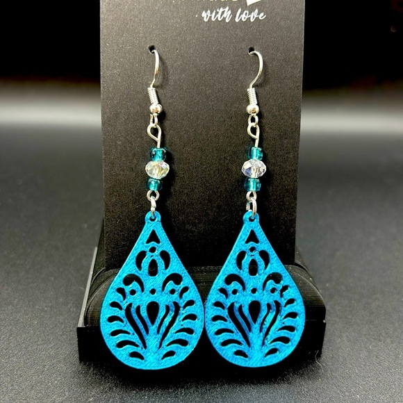 Teardrop Earrings - Picture 1 of 6